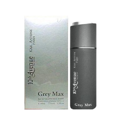 10th Avenue Grey Max Cologne by Karl Anthony 3.3oz Eau De Toilette spray for Men 10th Avenue Grey Max Cologne by Karl Anthony 3.3oz Eau De Toilette spray for Men